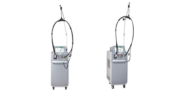 痛みを軽減する脱毛機